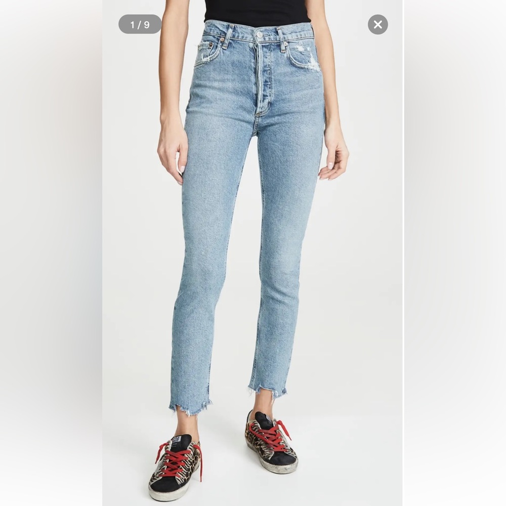 AGOLDE Nico High Rise Slim Fit Jeans